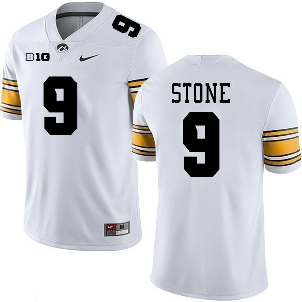 Geno Stone Iowa Jersey,University Of Iowa Hawkeyes Fotoball Uniforms,Jersey,Gears-White